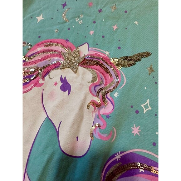 Girl’s Cynthia Rowley Unicorn Shirt Size 7/8 - Picture 8 of 11